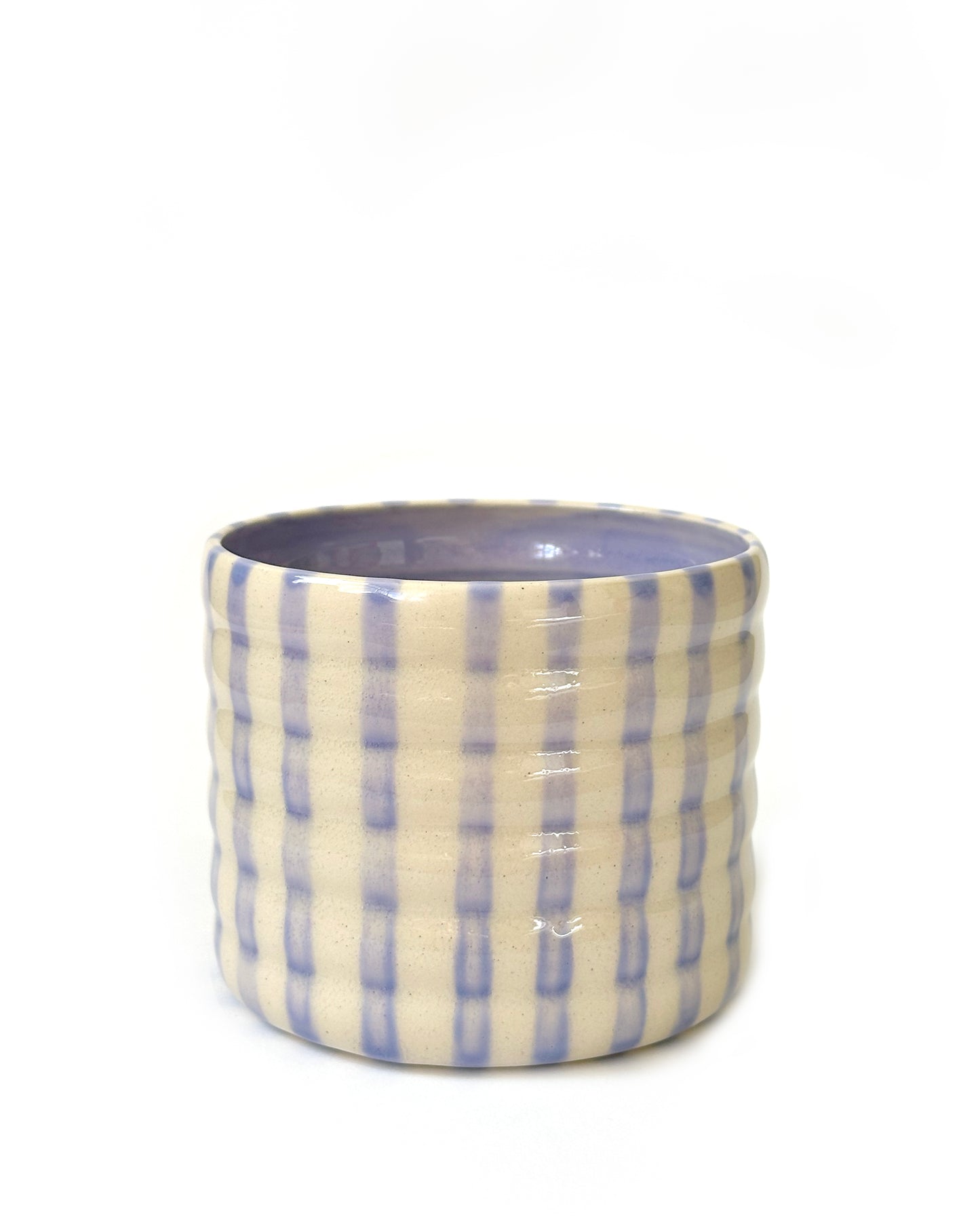 Stripey Tumbler in Lavender