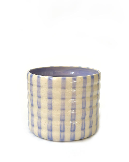 Stripey Tumbler in Lavender