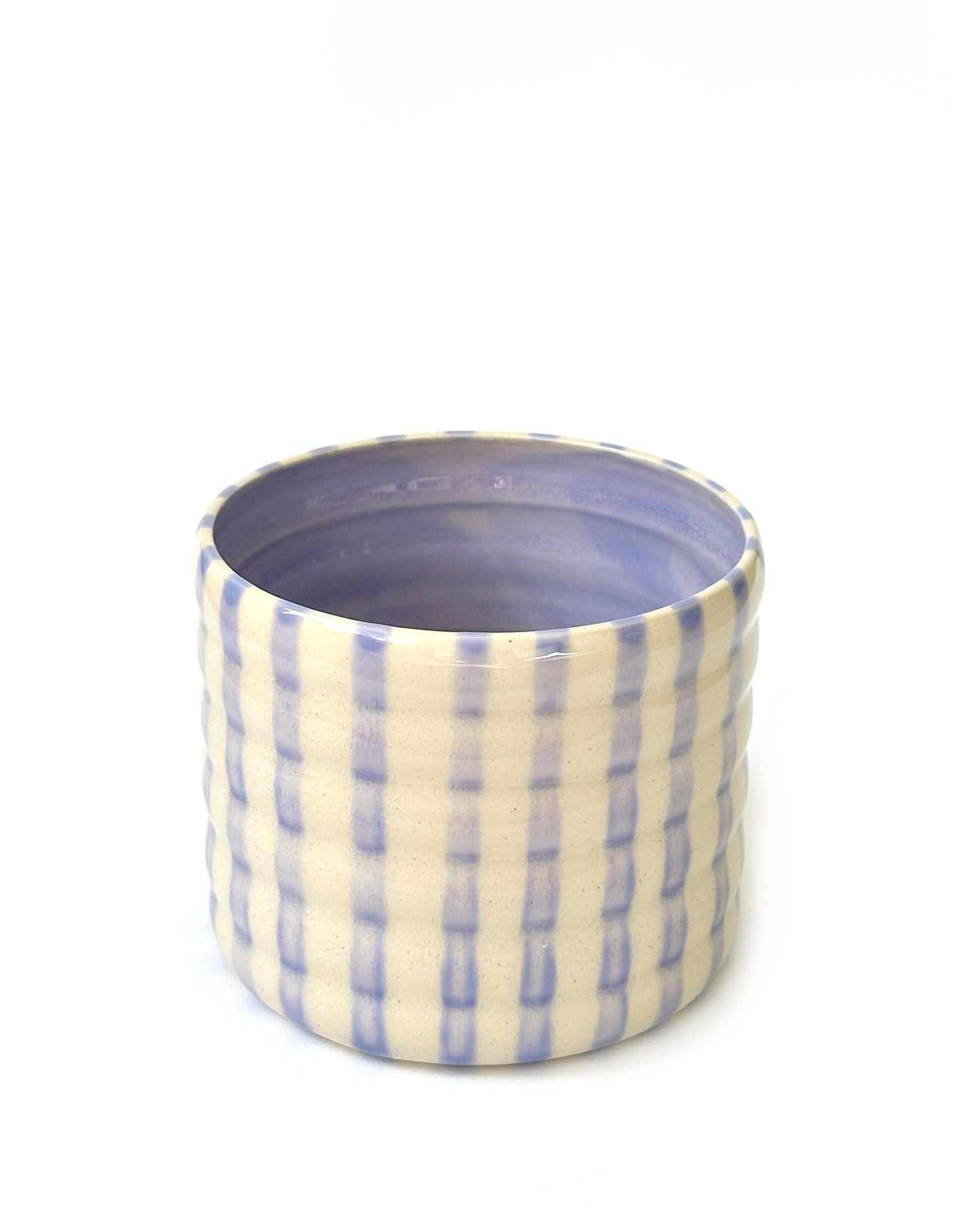 Stripey Tumbler in Lavender