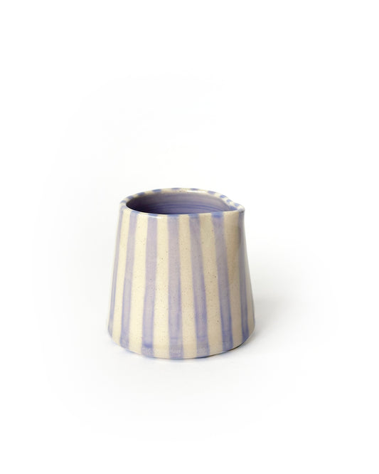 Mini Stripey Jug - Lavender