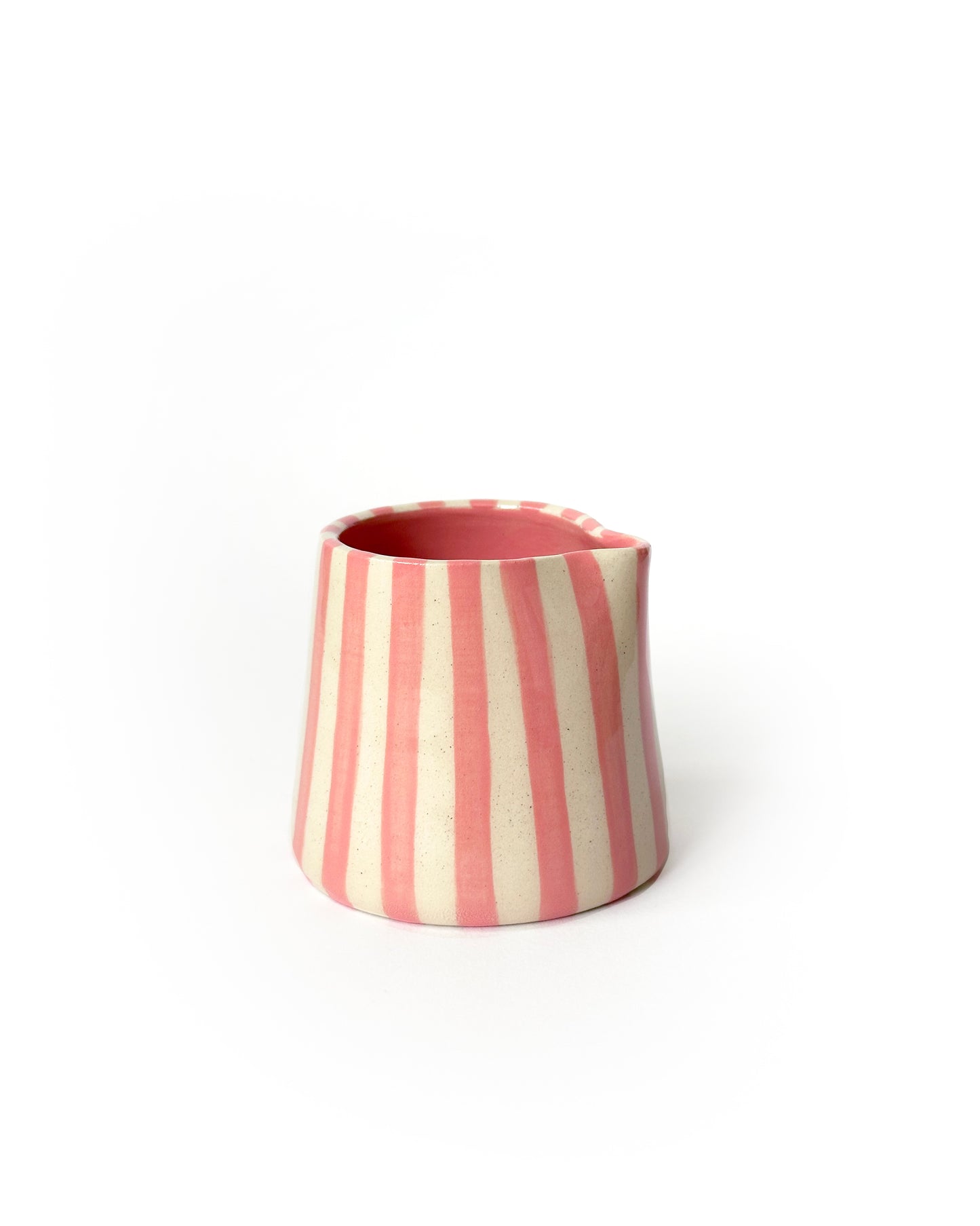 Mini Stripey Jug - Pink