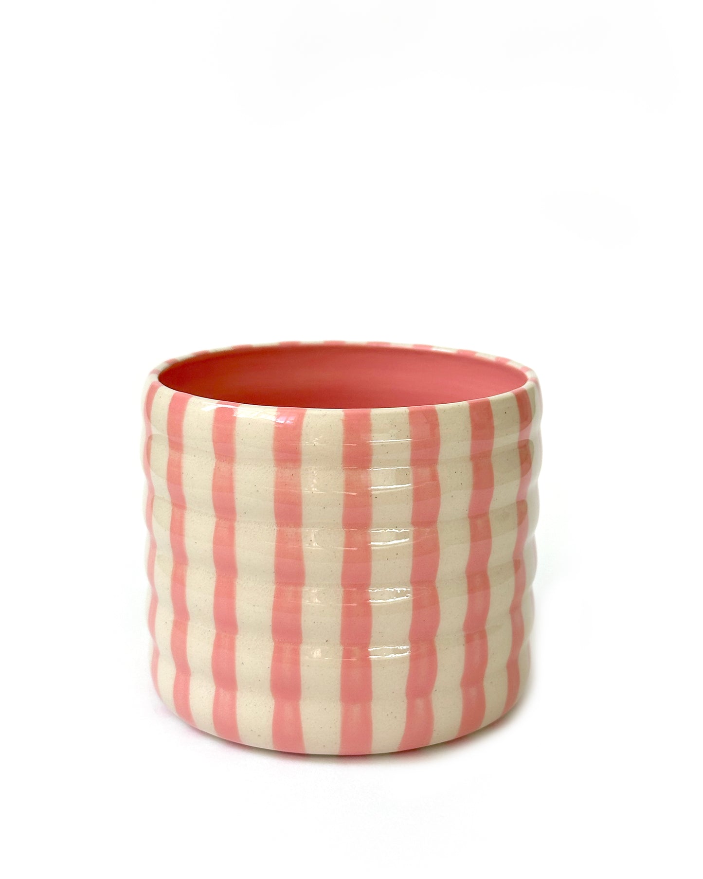 Stripey Tumbler in Pink