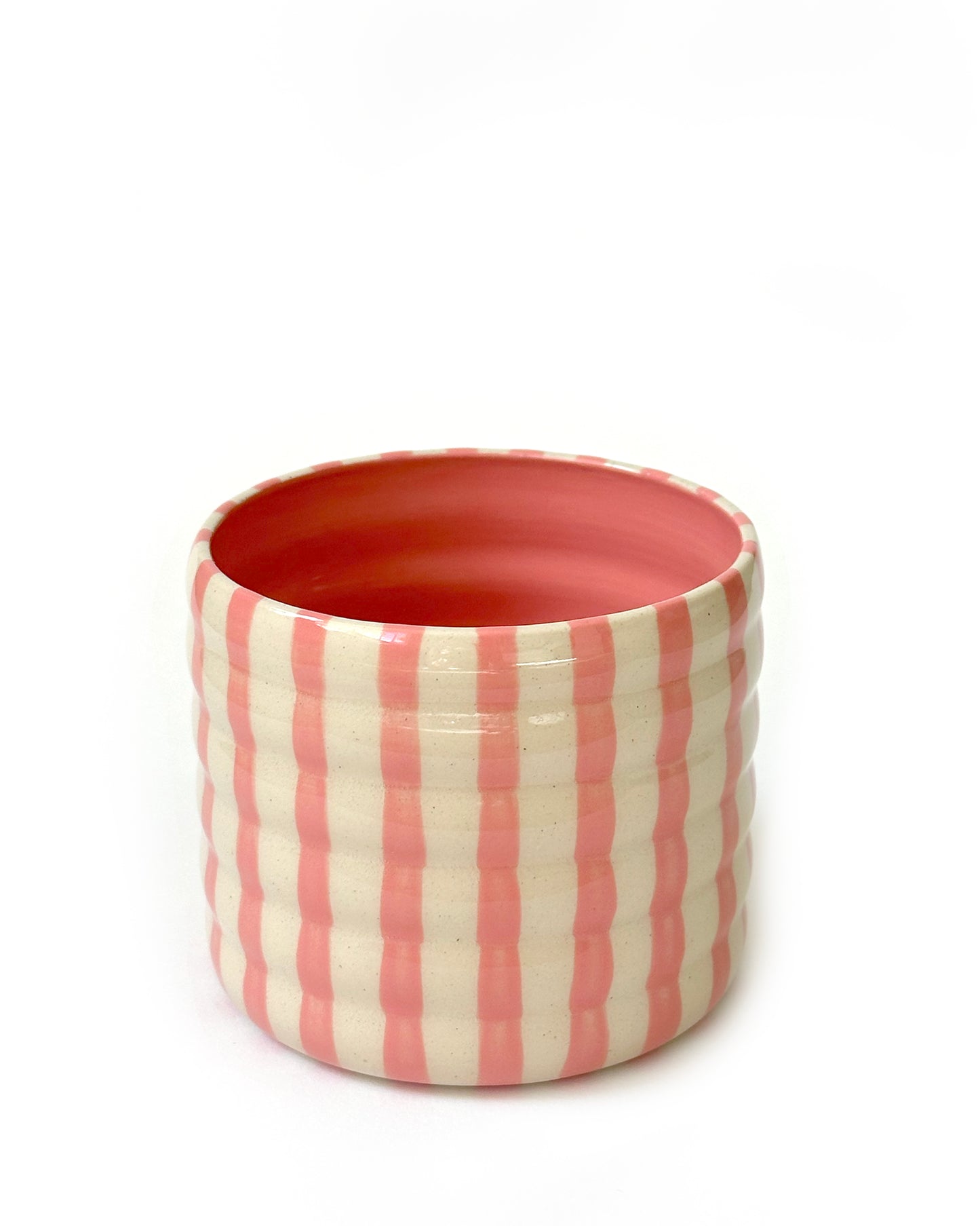 Stripey Tumbler in Pink