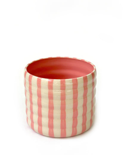Stripey Tumbler in Pink