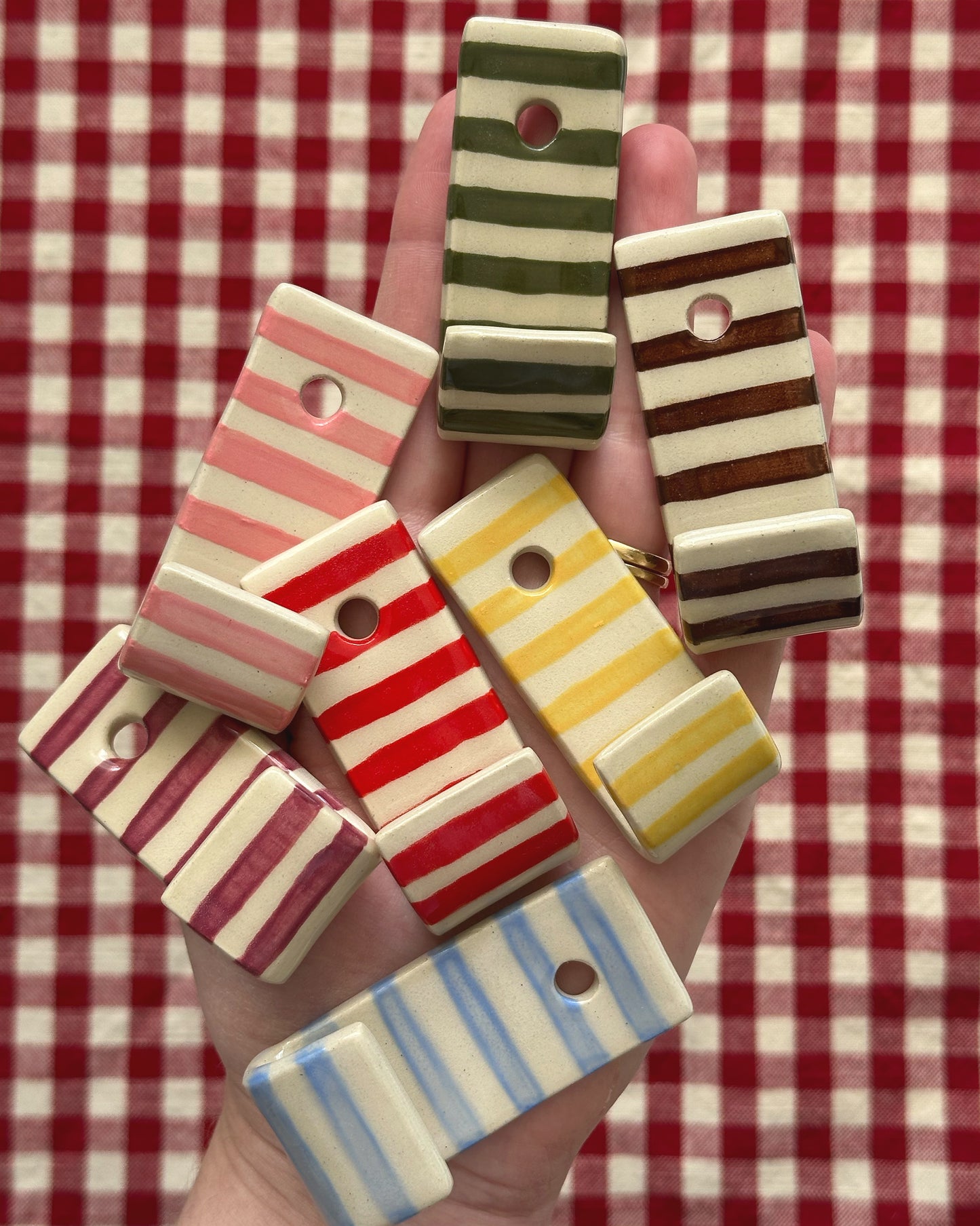 Stripey Hooks - MADE TO ORDER